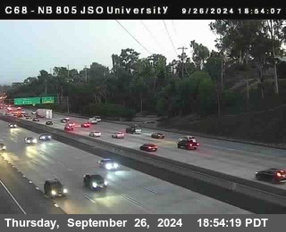 NB 805 at Landis st