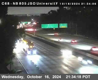 NB 805 at Landis st