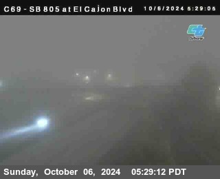 SB 805 at El Cajon Blvd (On Ramp)