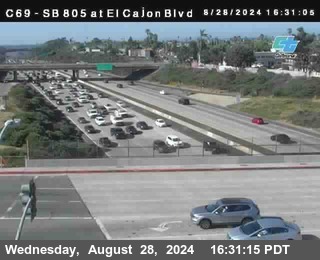 SB 805 at El Cajon Blvd (On Ramp)