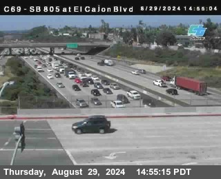 SB 805 at El Cajon Blvd (On Ramp)