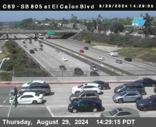 SB 805 at El Cajon Blvd (On Ramp)