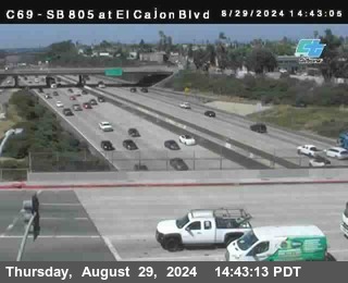 SB 805 at El Cajon Blvd (On Ramp)