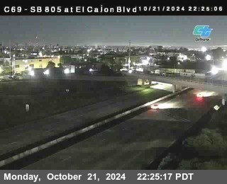 SB 805 at El Cajon Blvd (On Ramp)