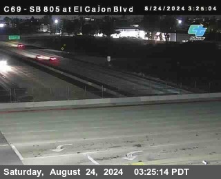 SB 805 at El Cajon Blvd (On Ramp)