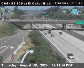 SB 805 at El Cajon Blvd (On Ramp)