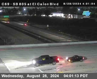 SB 805 at El Cajon Blvd (On Ramp)