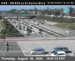 SB 805 at El Cajon Blvd (On Ramp)