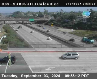 SB 805 at El Cajon Blvd (On Ramp)