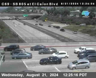 SB 805 at El Cajon Blvd (On Ramp)