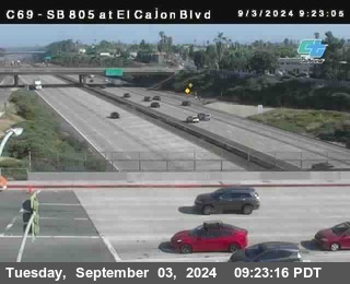 SB 805 at El Cajon Blvd (On Ramp)