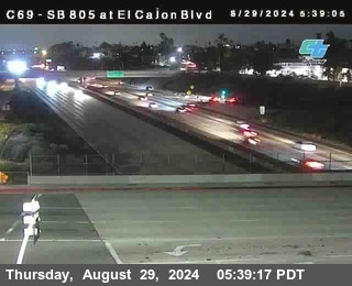 SB 805 at El Cajon Blvd (On Ramp)