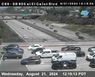 SB 805 at El Cajon Blvd (On Ramp)