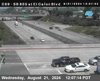 SB 805 at El Cajon Blvd (On Ramp)