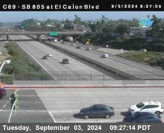 SB 805 at El Cajon Blvd (On Ramp)