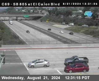 SB 805 at El Cajon Blvd (On Ramp)