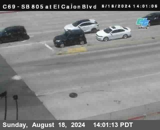 SB 805 at El Cajon Blvd (On Ramp)