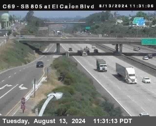 SB 805 at El Cajon Blvd (On Ramp)