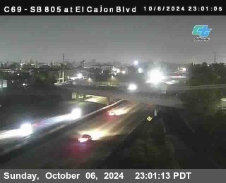 SB 805 at El Cajon Blvd (On Ramp)