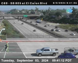 SB 805 at El Cajon Blvd (On Ramp)