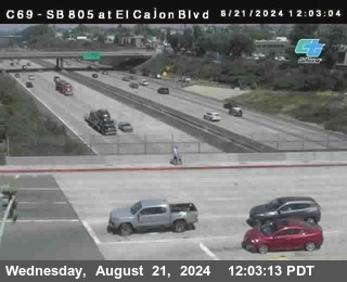 SB 805 at El Cajon Blvd (On Ramp)