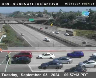 SB 805 at El Cajon Blvd (On Ramp)