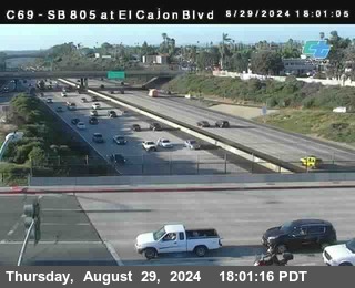 SB 805 at El Cajon Blvd (On Ramp)