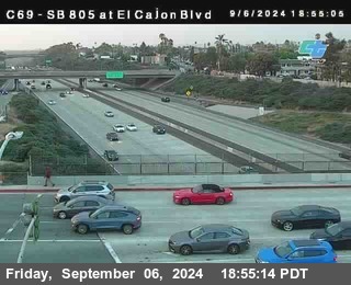 SB 805 at El Cajon Blvd (On Ramp)