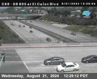 SB 805 at El Cajon Blvd (On Ramp)