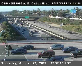 SB 805 at El Cajon Blvd (On Ramp)