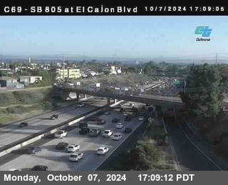 SB 805 at El Cajon Blvd (On Ramp)