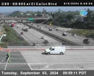 SB 805 at El Cajon Blvd (On Ramp)