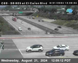 SB 805 at El Cajon Blvd (On Ramp)