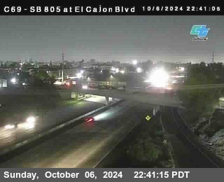 SB 805 at El Cajon Blvd (On Ramp)