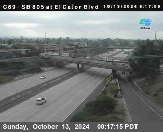 SB 805 at El Cajon Blvd (On Ramp)