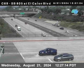 SB 805 at El Cajon Blvd (On Ramp)