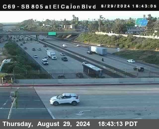 SB 805 at El Cajon Blvd (On Ramp)