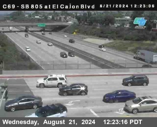 SB 805 at El Cajon Blvd (On Ramp)