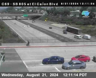 SB 805 at El Cajon Blvd (On Ramp)