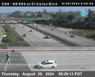 SB 805 at El Cajon Blvd (On Ramp)