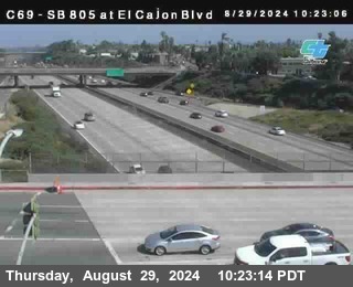 SB 805 at El Cajon Blvd (On Ramp)