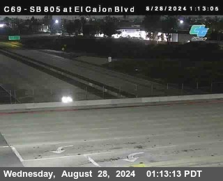 SB 805 at El Cajon Blvd (On Ramp)