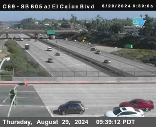 SB 805 at El Cajon Blvd (On Ramp)