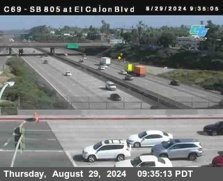 SB 805 at El Cajon Blvd (On Ramp)