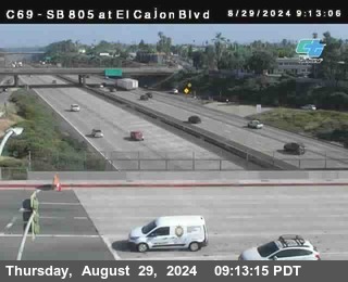 SB 805 at El Cajon Blvd (On Ramp)