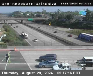 SB 805 at El Cajon Blvd (On Ramp)