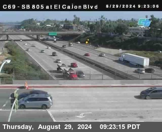 SB 805 at El Cajon Blvd (On Ramp)