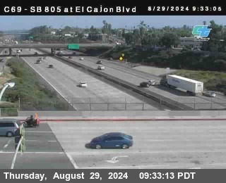 SB 805 at El Cajon Blvd (On Ramp)