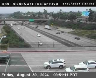 SB 805 at El Cajon Blvd (On Ramp)