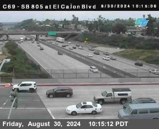 SB 805 at El Cajon Blvd (On Ramp)